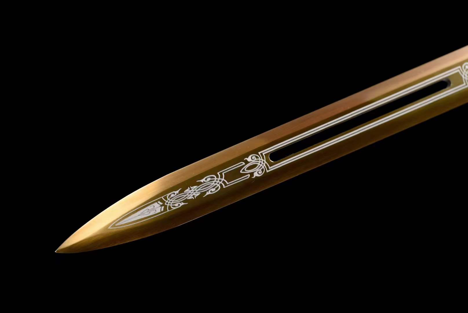 Handmade Tianlu Chinese Sword With Hollowed - Tophatter Daily Deals