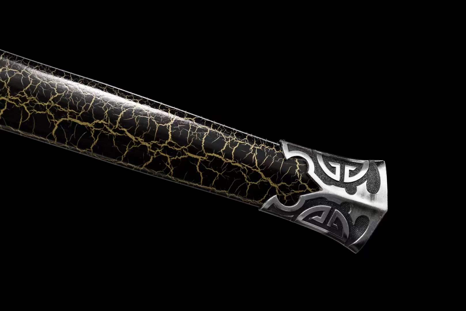 Handmade Tianlu Chinese Sword With Hollowed - Tophatter Daily Deals