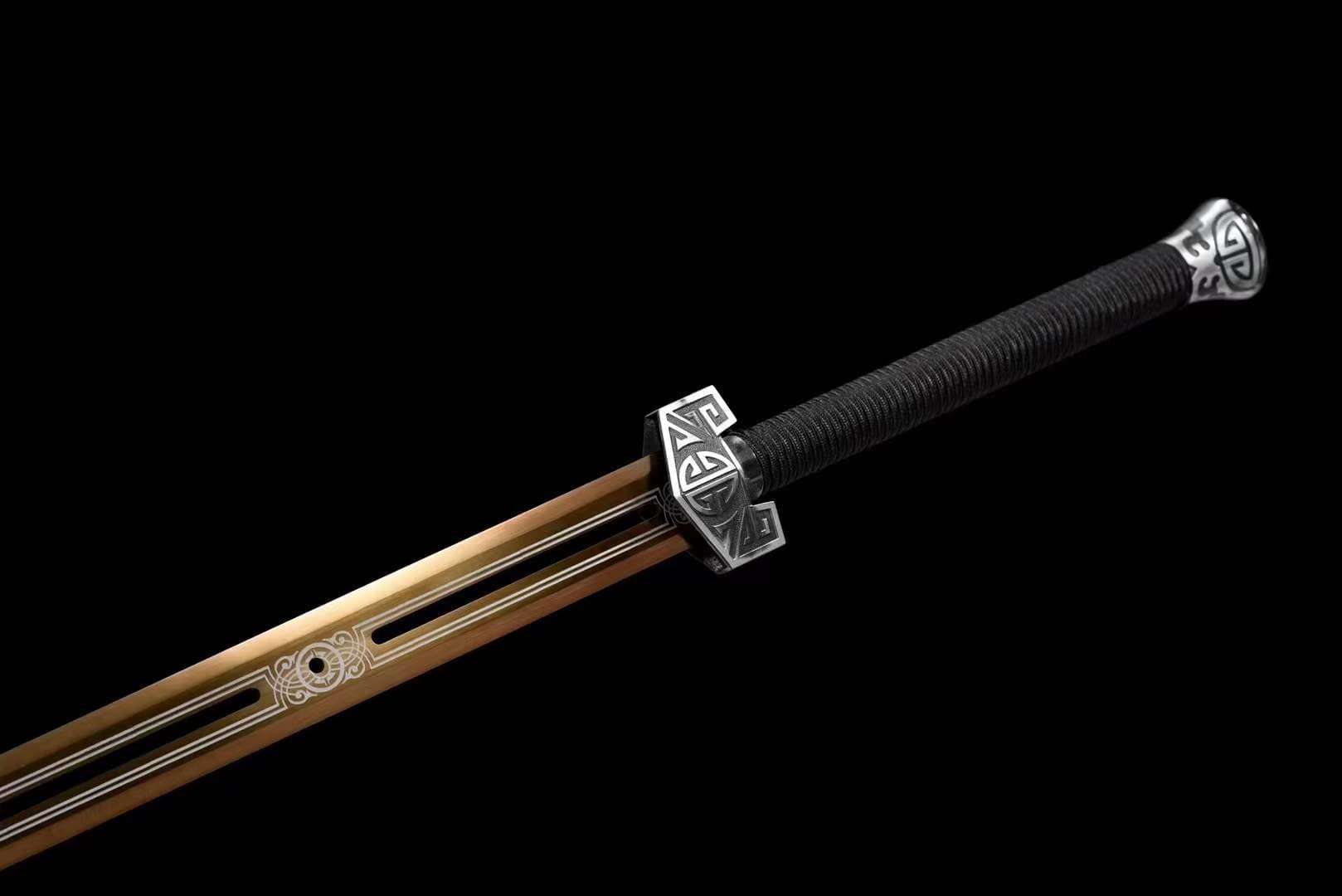 Handmade Tianlu Chinese Sword With Hollowed - Tophatter Daily Deals