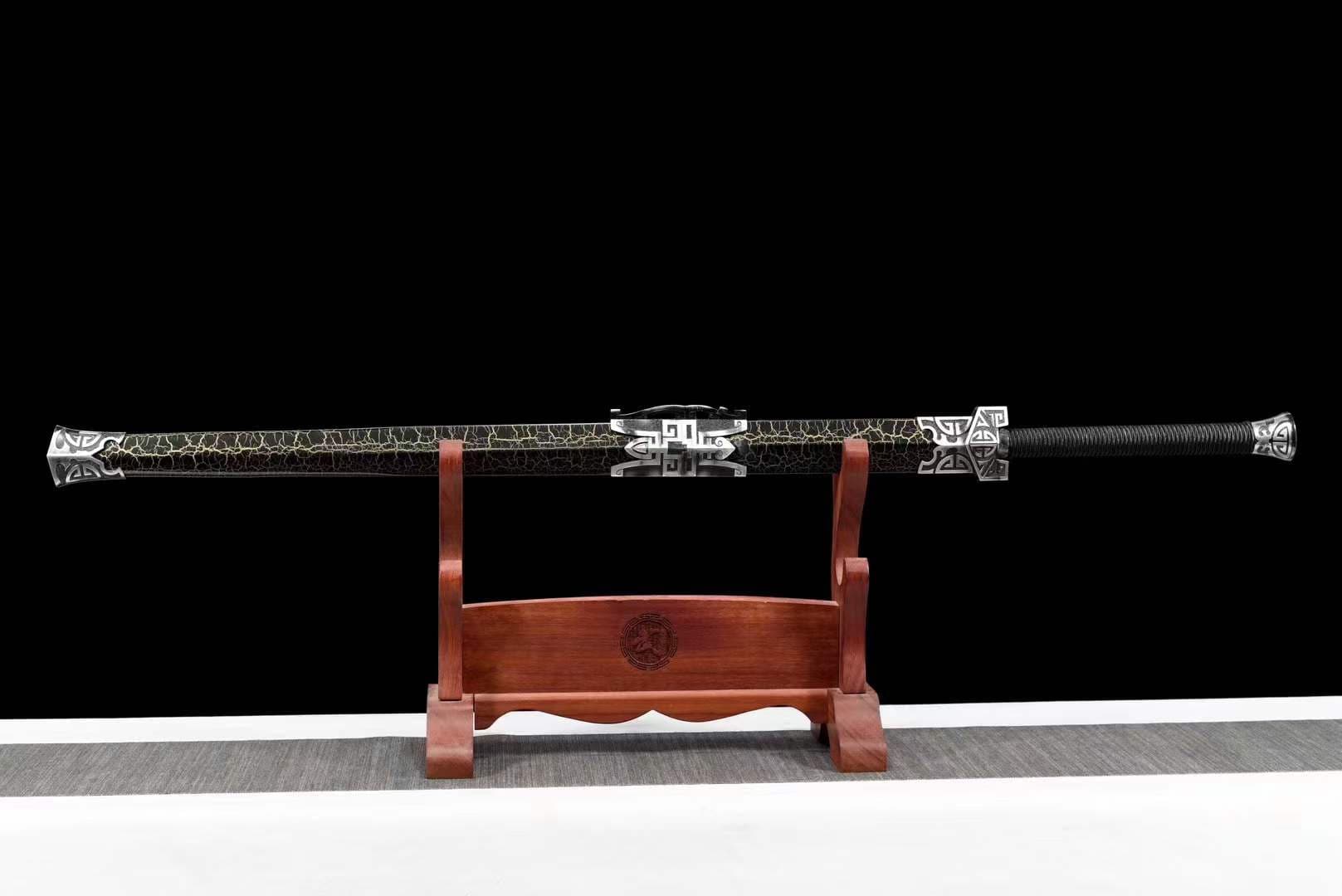 Handmade Tianlu Chinese Sword With Hollowed - Tophatter Daily Deals