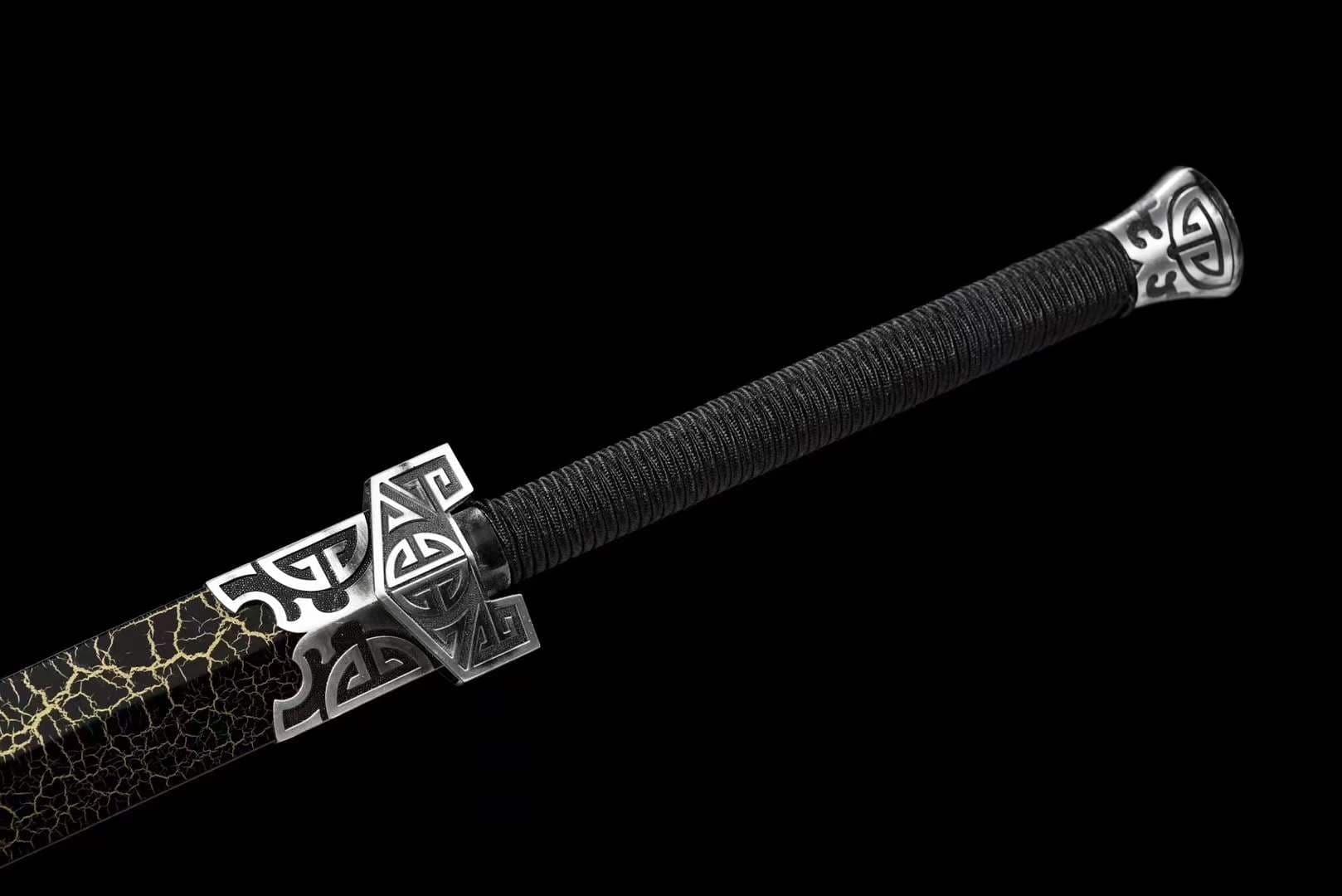 Handmade Tianlu Chinese Sword With Hollowed - Tophatter Daily Deals