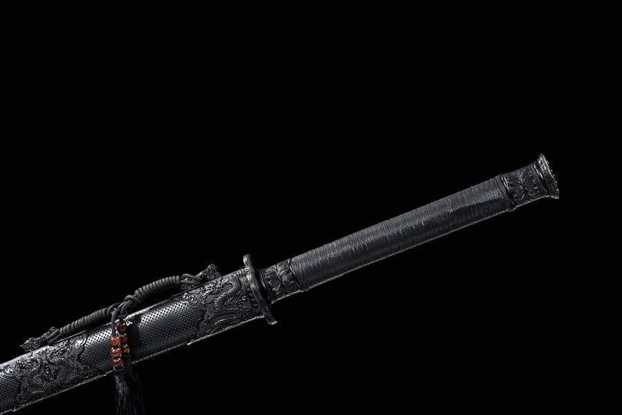 Handmade Top of all ghosts High Manganese Steel Chinese Sword With Double Slot - Tophatter Daily Deals
