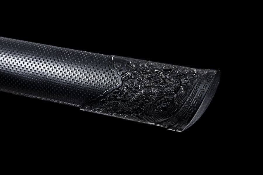 Handmade Top of all ghosts High Manganese Steel Chinese Sword With Double Slot - Tophatter Daily Deals