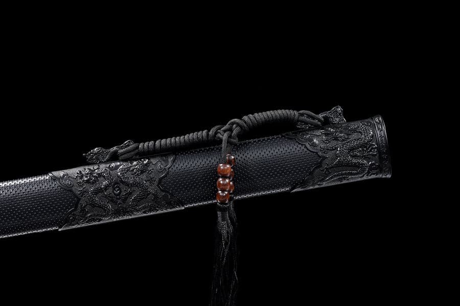 Handmade Top of all ghosts High Manganese Steel Chinese Sword With Double Slot - Tophatter Daily Deals