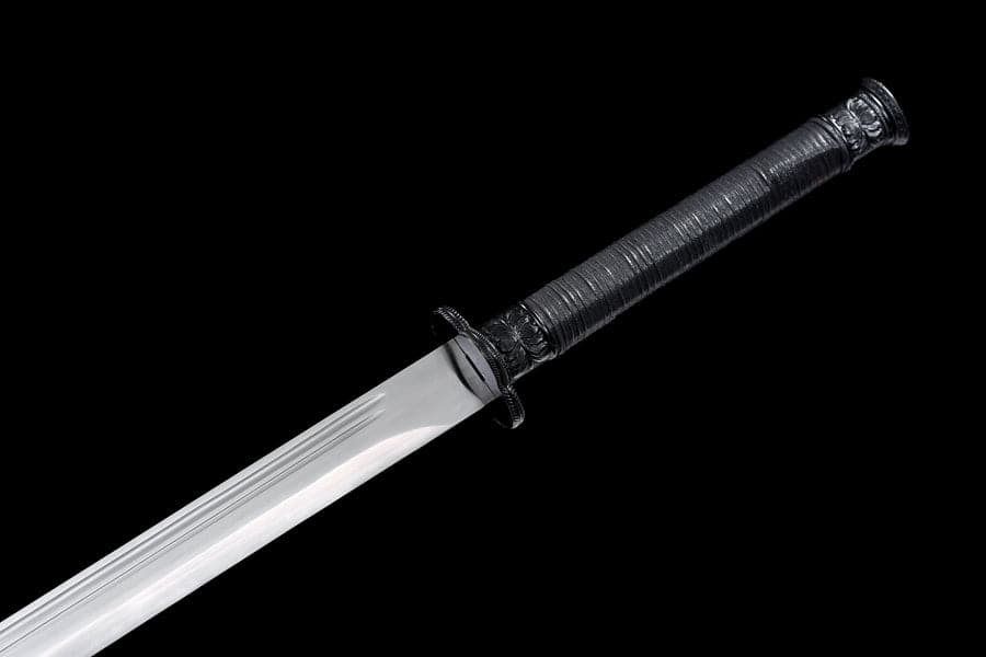 Handmade Top of all ghosts High Manganese Steel Chinese Sword With Double Slot - Tophatter Daily Deals