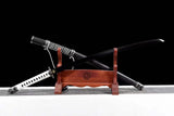 Handmade Undead Cut Katana Sword, Sekiro: Shadows Die Twice Japanese Samurai Sword, Black Manganese Steel Blades, Full Tang - Tophatter Daily Deals