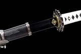 Handmade Undead Cut Katana Sword, Sekiro: Shadows Die Twice Japanese Samurai Sword, Black Manganese Steel Blades, Full Tang - Tophatter Daily Deals