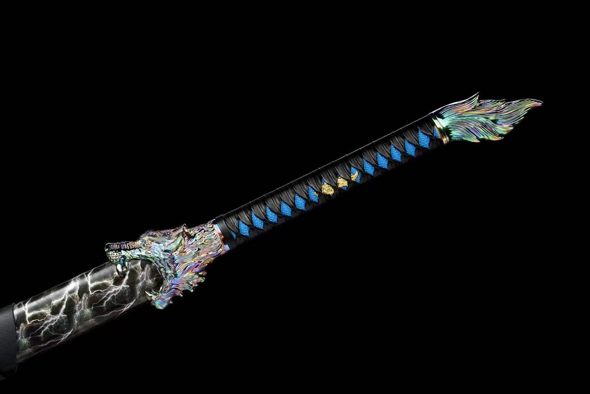 Handmade Wolverine Chinese Sword With High Manganese Steel - Tophatter Daily Deals