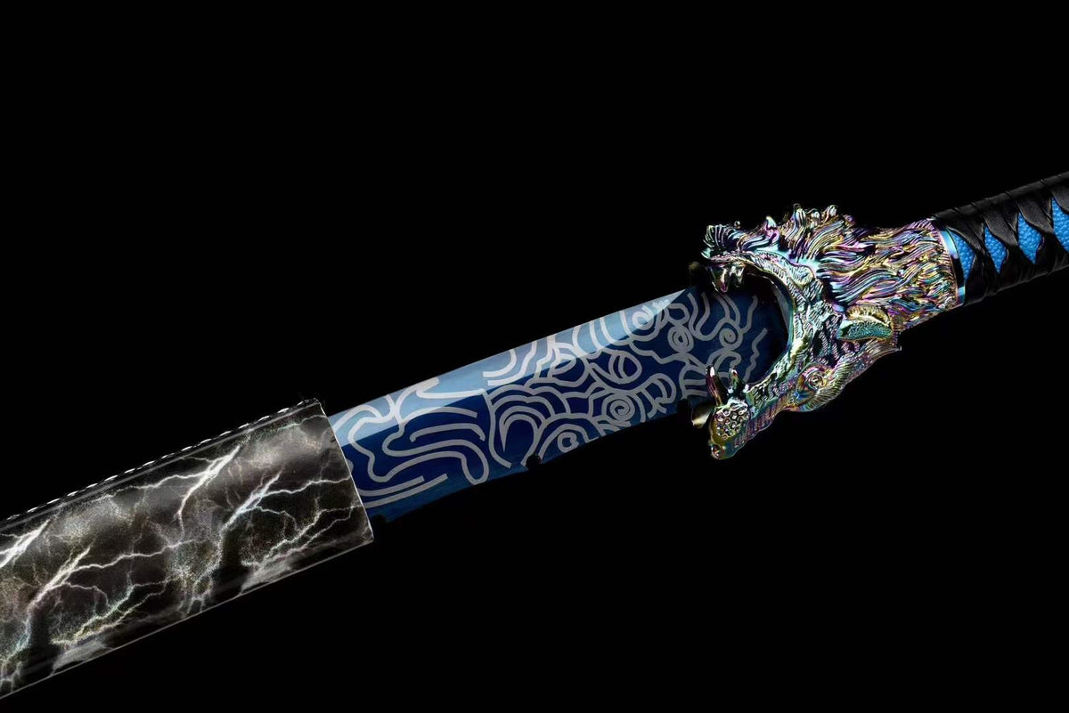 Handmade Wolverine Chinese Sword With High Manganese Steel - Tophatter Daily Deals