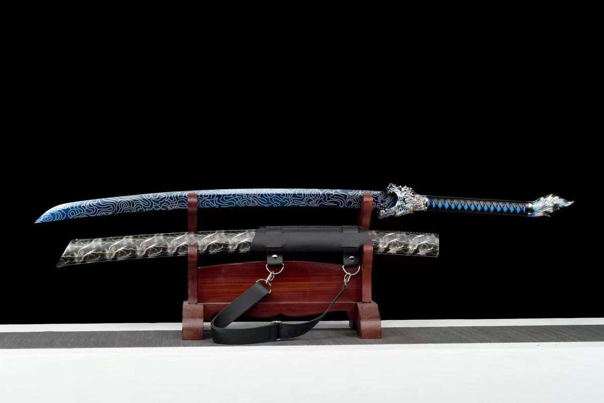 Handmade Wolverine Chinese Sword With High Manganese Steel - Tophatter Daily Deals