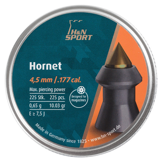 H&N 4.5MM HORNET (9.57GR) - 225's - Tophatter's Army Deals BULLETS - Tophatter Daily Deals