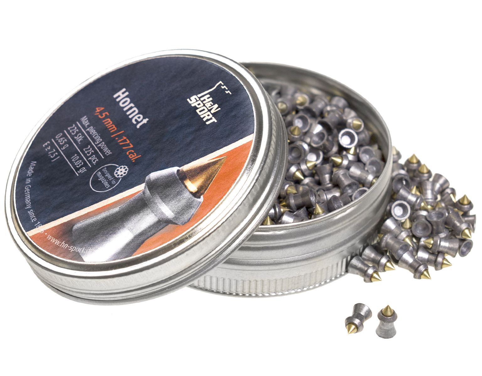 H&N 4.5MM HORNET (9.57GR) - 225's - Tophatter's Army Deals BULLETS - Tophatter Daily Deals
