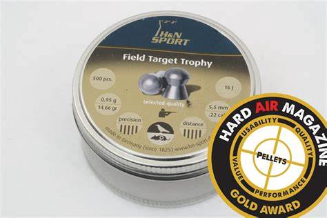 H&N FIELD TARGET TROPHY 14.66GR 5.5MM - 250'S - Tophatter's Army Deals BULLETS - Tophatter Daily Deals