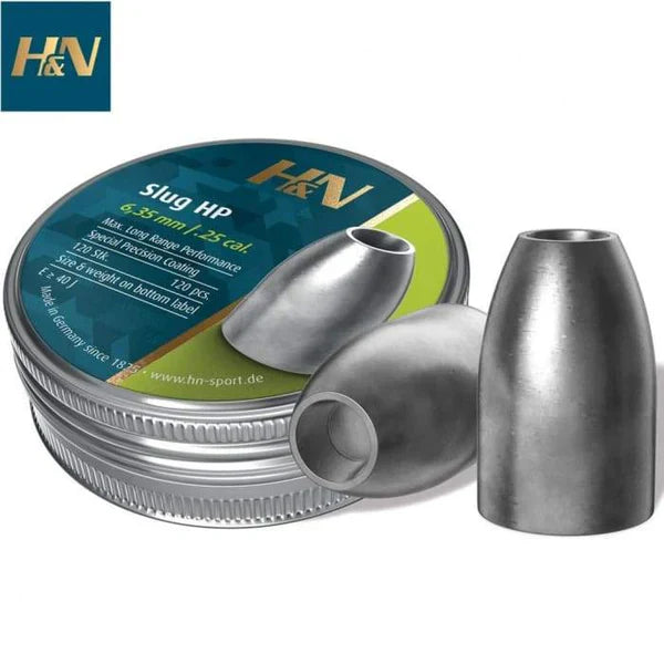 H&N SLUG HP .250 (34GR) - 120's - Tophatter's Army Deals BULLETS - Tophatter Daily Deals