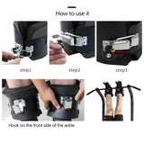 Anti Gravity Boots - Heavy Duty Inversion Gravity Boots Abs Crunch Stomach Core Exerciser Exercise & Fitness - Tophatter Daily Deals