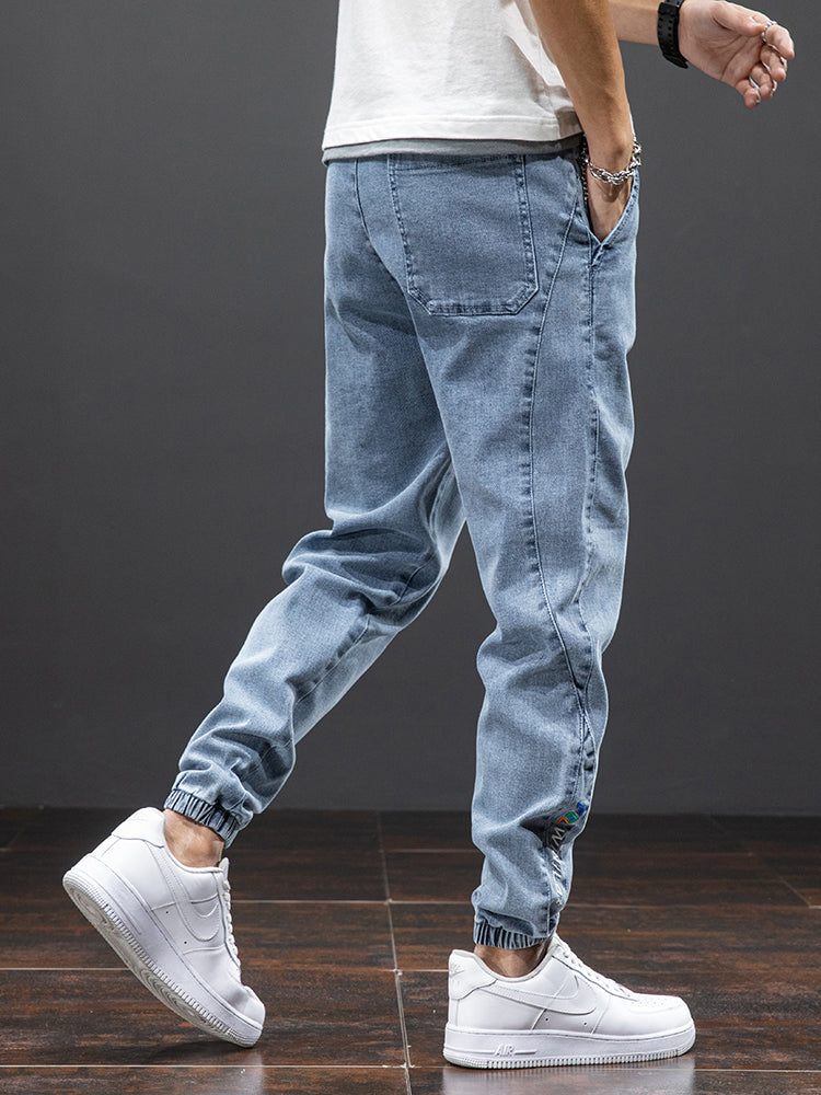 Men Baggy Harem Jean Trousers Pants - Tophatter Daily Deals