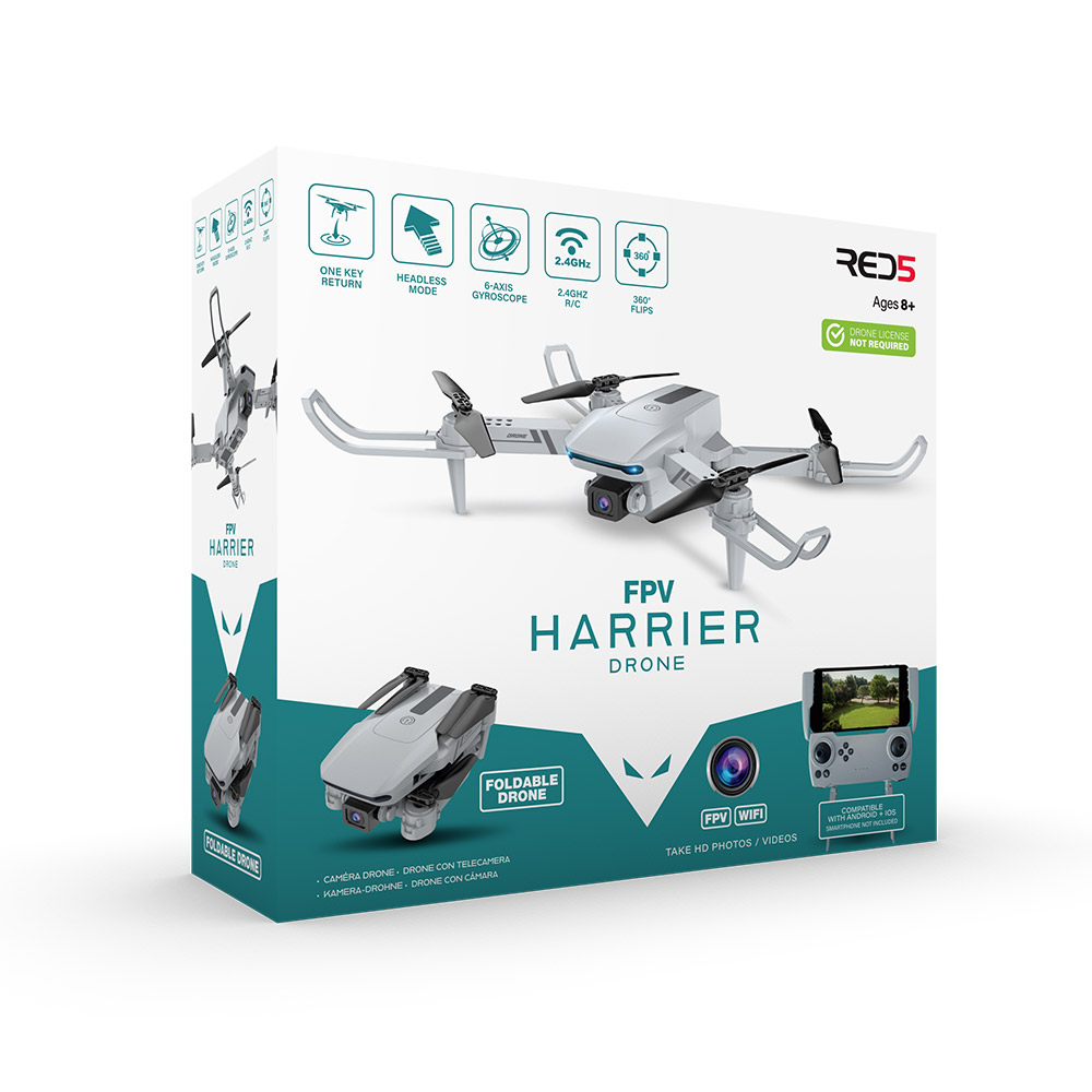FPV Harrier Drone Drone - Tophatter Daily Deals
