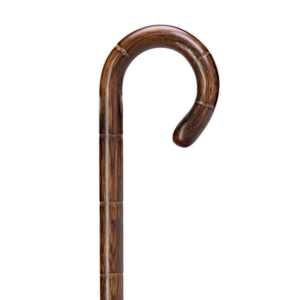 Scratch and Dent Extra Long & Strong Jambis Style Cane - Oak Shaft V3189 Extra Long Walking Canes - Tophatter Daily Deals