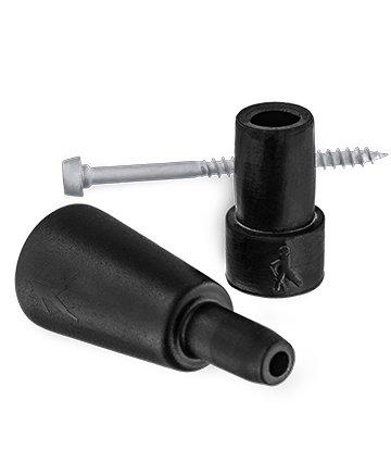 Combi Tip: DIY or Replacement for Hiking Staff Flasks Tippling Walking Canes - Tophatter Daily Deals
