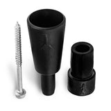 Combi Tip: DIY or Replacement for Hiking Staff Flasks Tippling Walking Canes - Tophatter Daily Deals