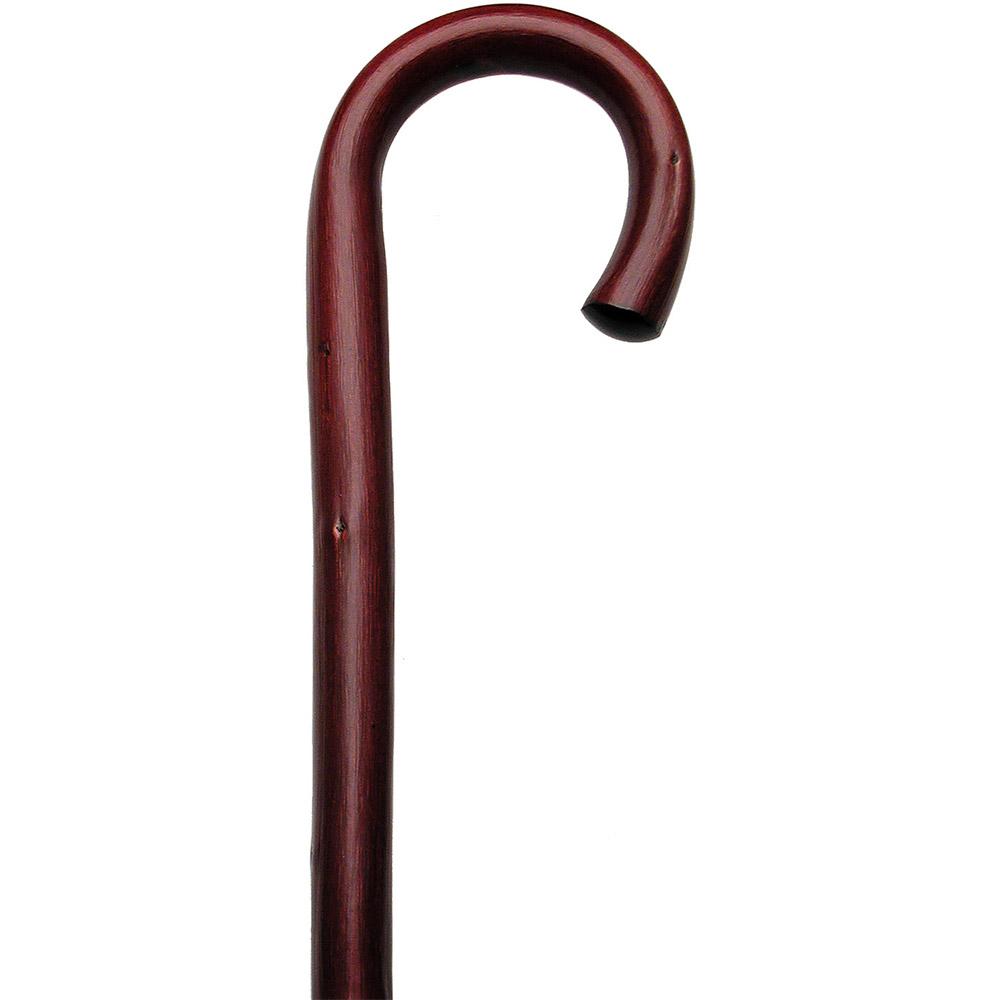Elegant Burgundy Red Tourist Walking Cane - Chestnut Shaft Harvy Canes - Tophatter Daily Deals