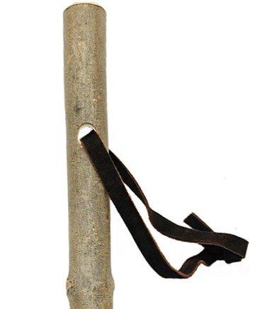Mountain Ash Hiking Staff - Durable Ash Wood Natural Wood Hiking Staffs - Tophatter Daily Deals
