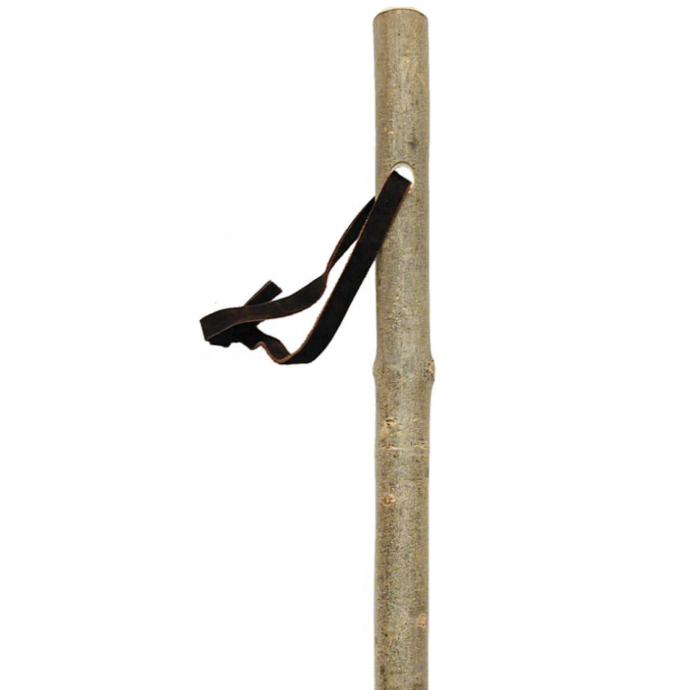 Mountain Ash Hiking Staff - Durable Ash Wood Natural Wood Hiking Staffs - Tophatter Daily Deals