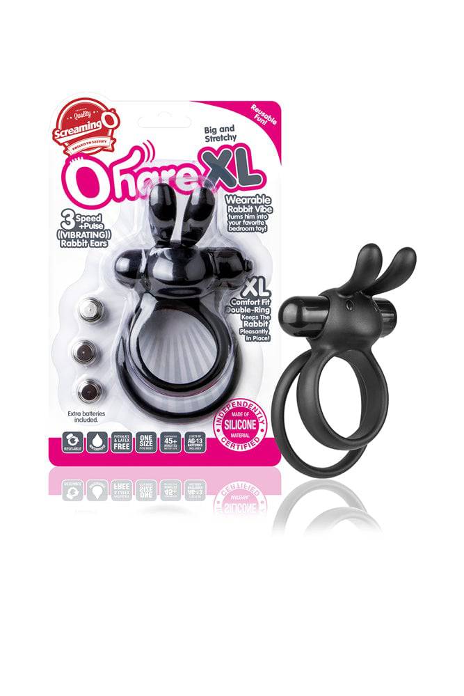 Screaming O - O Hare XL Vibrating Double Cock Ring - Various Colors Sex Toy - Tophatter Daily Deals