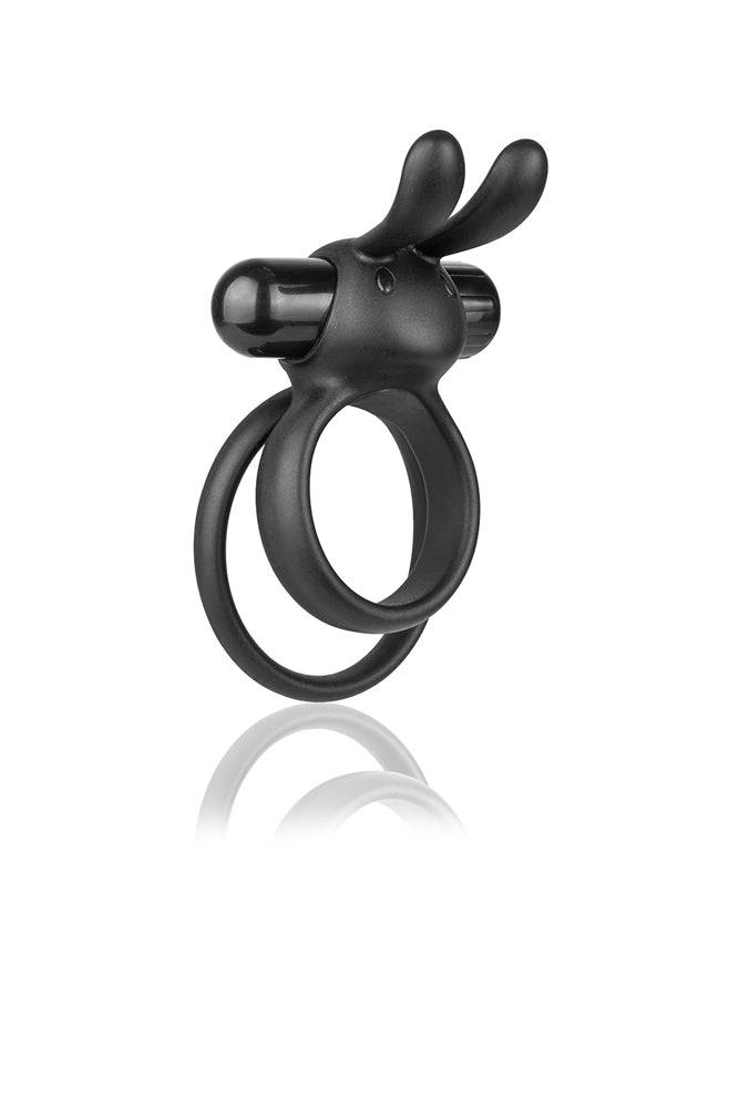 Screaming O - O Hare XL Vibrating Double Cock Ring - Various Colors Black Sex Toy - Tophatter Daily Deals