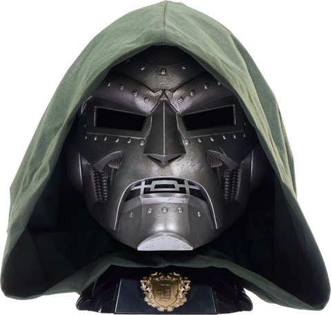 Fantastic Four – Doctor Doom Marvel Legends Premium Roleplay Helmet Helmet Replica - Tophatter Daily Deals