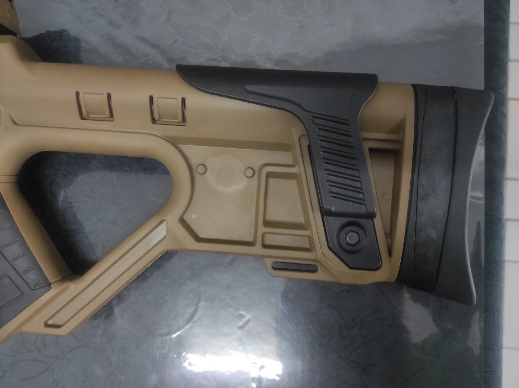 HATSAN BLITZ FDE FULL AUTO PCP RIFLE, .22 CAL - Tophatter's Army Deals RIFLES - Tophatter Daily Deals