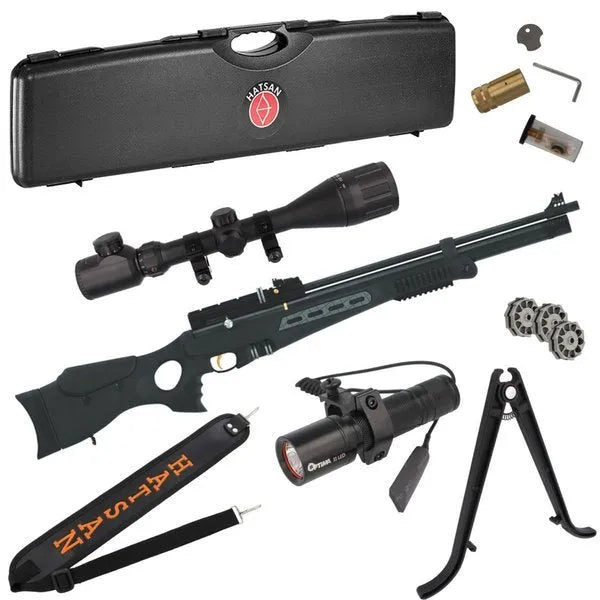 HATSAN BT65 (SB) ELITE PCP RIFLE KIT - .22 CAL - Tophatter's Army Deals RIFLES - Tophatter Daily Deals