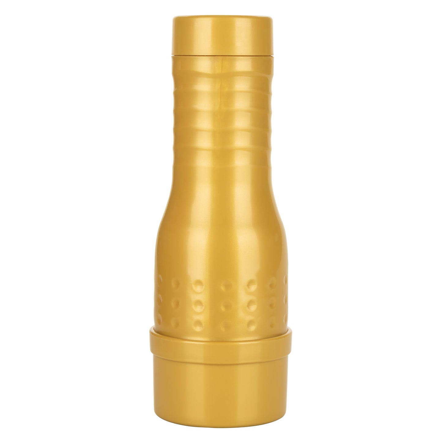 Private Tube Personal Trainer Tub Gold Real Skin TPR Suction Masturbator Sleeve > Sex Toys For Men > Masturbators > Manual - Tophatter Daily Deals
