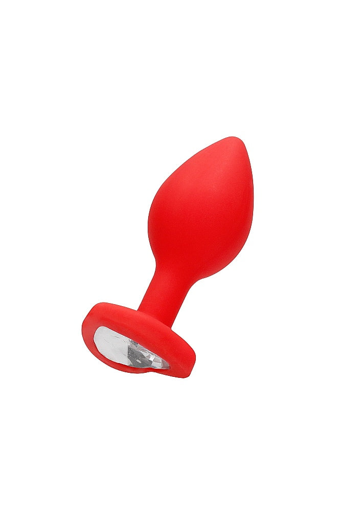 Ouch by Shots Toys - Diamond Heart Butt Plug - Assorted Sex Toy - Tophatter Daily Deals