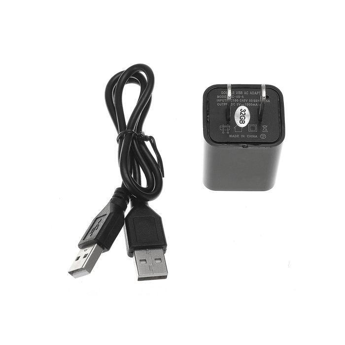 USB Charger Hidden Spy Camera with Built in DVR - Tophatter Daily Deals