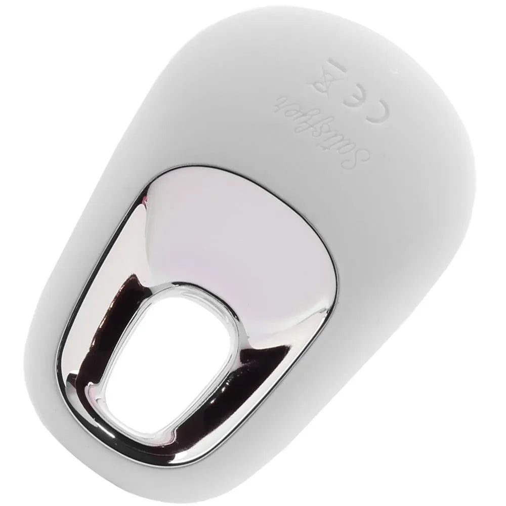 Satisfyer Layons White Temptation – Compact Clitoral Stimulator > Sex Toys For Ladies > Clitoral Vibrators and Stimulators - Tophatter Daily Deals