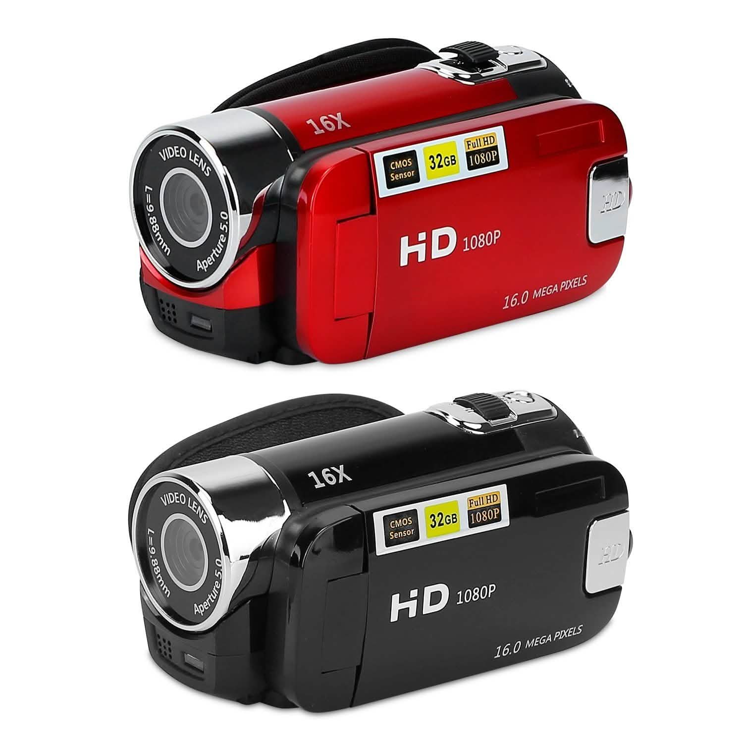 HD 1080P Digital Video Camcorder 16x Zoom DV Camera Cameras & Drones - Tophatter Daily Deals