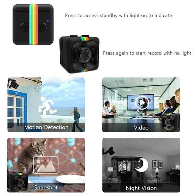 HD 1080P Mini Camera Cameras & Drones - Tophatter Daily Deals