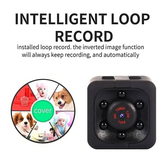 HD 1080P Mini Camera Cameras & Drones - Tophatter Daily Deals
