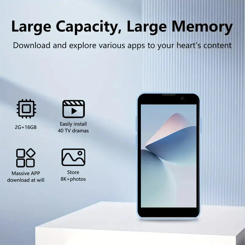 HD Mini Pocket-Sized Unlocked Smartphone for Android with WiFi, GPS, Touch Screen, and Dual SIM Slots Unbranded Smartphone - Tophatter Daily Deals