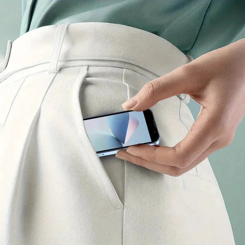 HD Mini Pocket-Sized Unlocked Smartphone for Android with WiFi, GPS, Touch Screen, and Dual SIM Slots Unbranded Smartphone - Tophatter Daily Deals