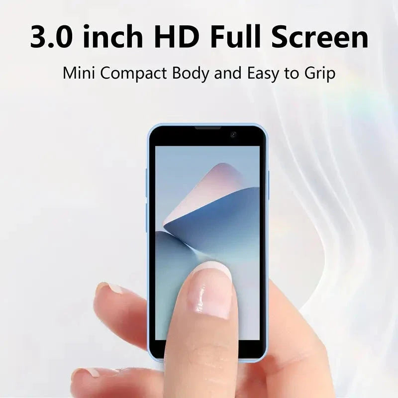 HD Mini Pocket-Sized Unlocked Smartphone for Android with WiFi, GPS, Touch Screen, and Dual SIM Slots Unbranded Smartphone - Tophatter Daily Deals