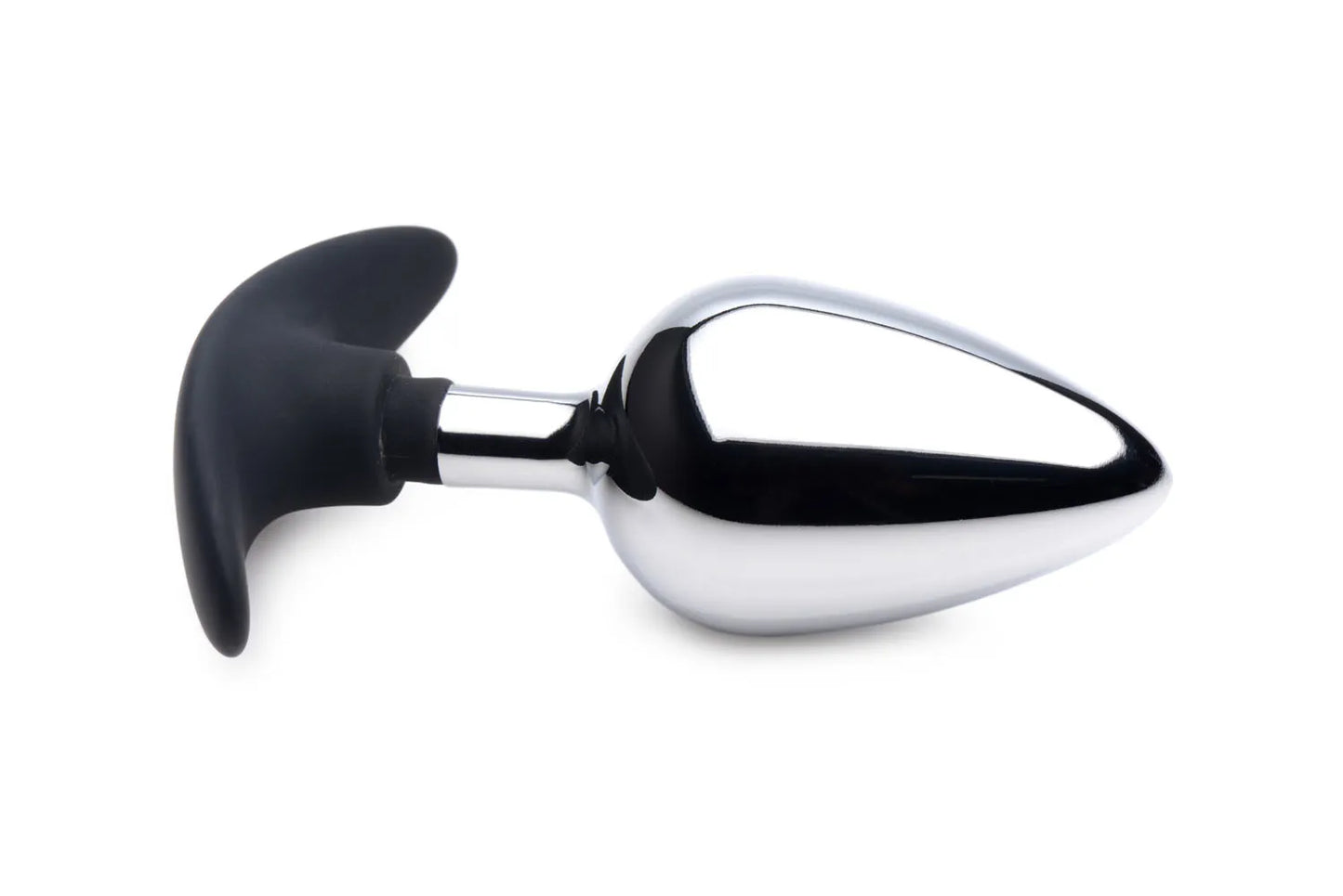 Dark Invader Metal and Silicone Weighted Large Anal Plug > Anal Range > Butt Plugs - Tophatter Daily Deals