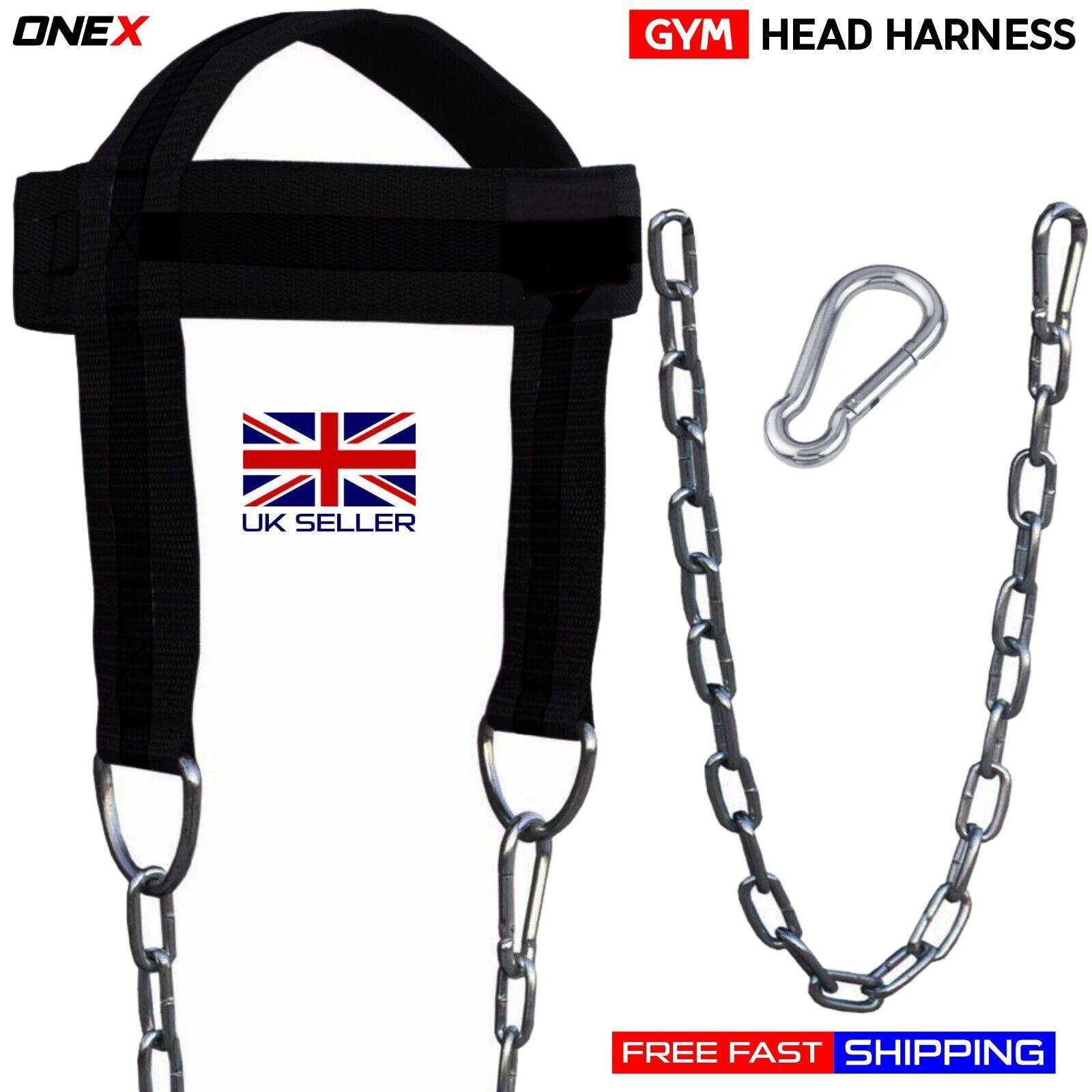 Neck Exercise Harness - Head Harness Special Dipping For Neck Exercise Weight lifting Exercise & Fitness - Tophatter Daily Deals