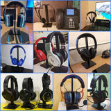 Headphone Stand with Aluminum Supporting Bar Flexible Headrest Stands - Tophatter Daily Deals