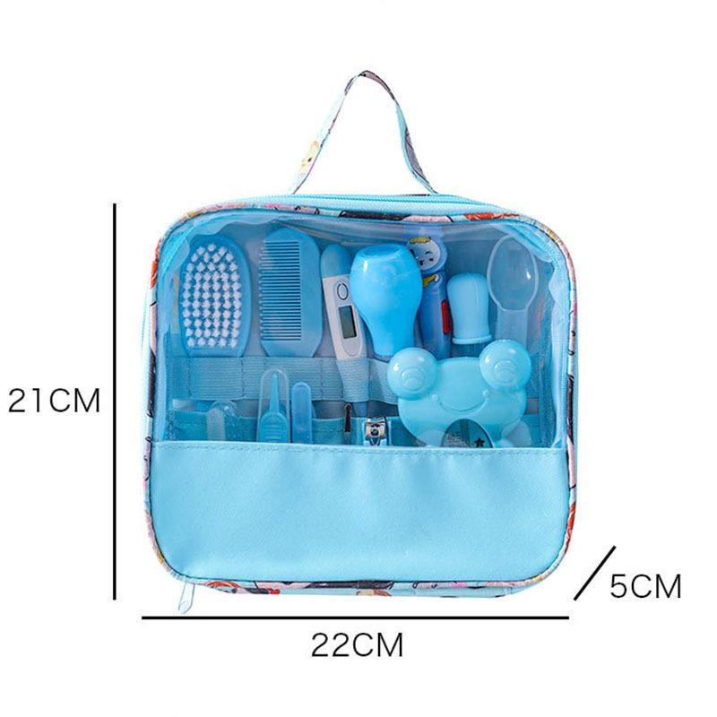 Newborn Grooming Kit - 13Pcs Multi-purpose Baby Nail Hair Health Care Grooming Brush Set Personal Care - Tophatter Daily Deals