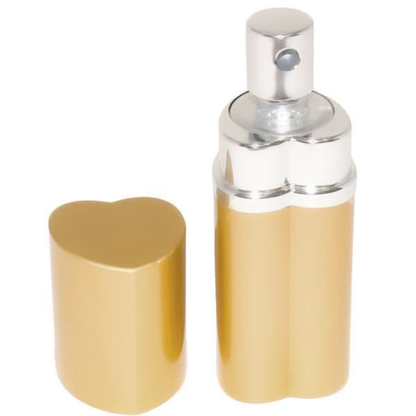 Heart Perfume Bottle Lipstick Pepper Spray Women Discreet For Personal Security - TOPHATTER'S ARMORY DEALS Collectible Weapons - Tophatter Daily Deals