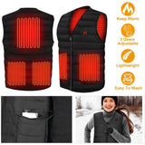Heat Jacket Vest Men's Outerwear - Tophatter Daily Deals