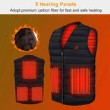 Heat Jacket Vest Men's Outerwear - Tophatter Daily Deals