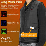 Heat Jacket Vest Men's Outerwear - Tophatter Daily Deals